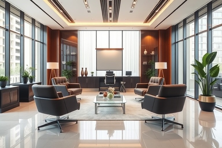 Professional office environment